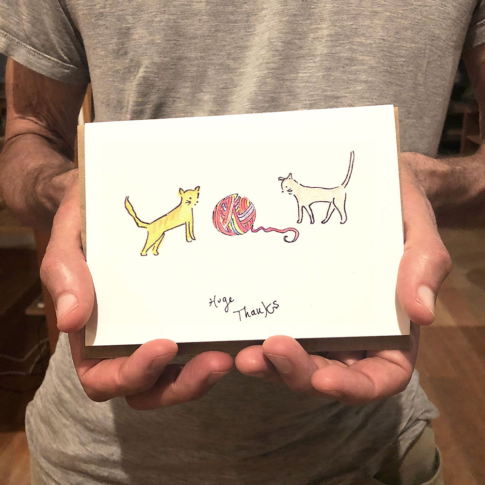 thank you cards for pets